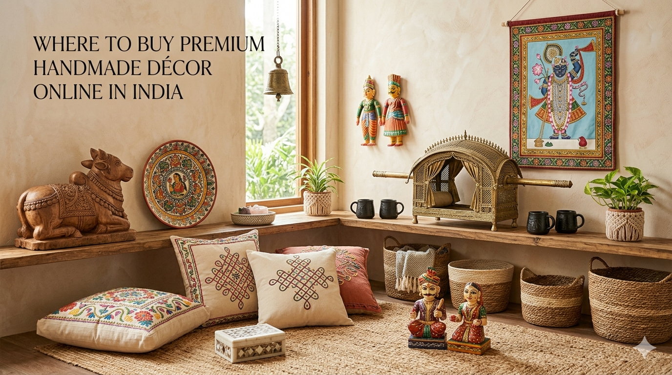Where to Buy Premium Handmade Décor Online in India