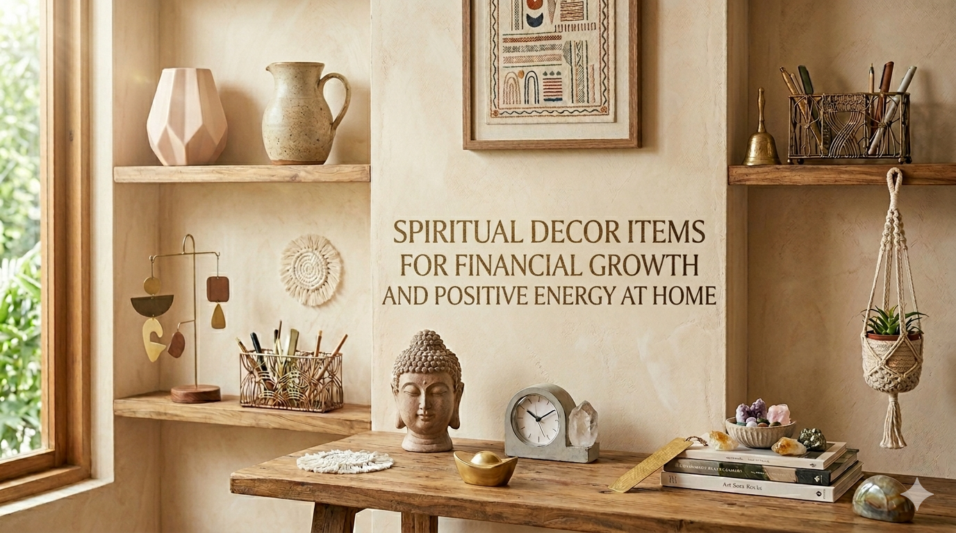 Spiritual Decor Items for Financial Growth and Positive Energy at Home