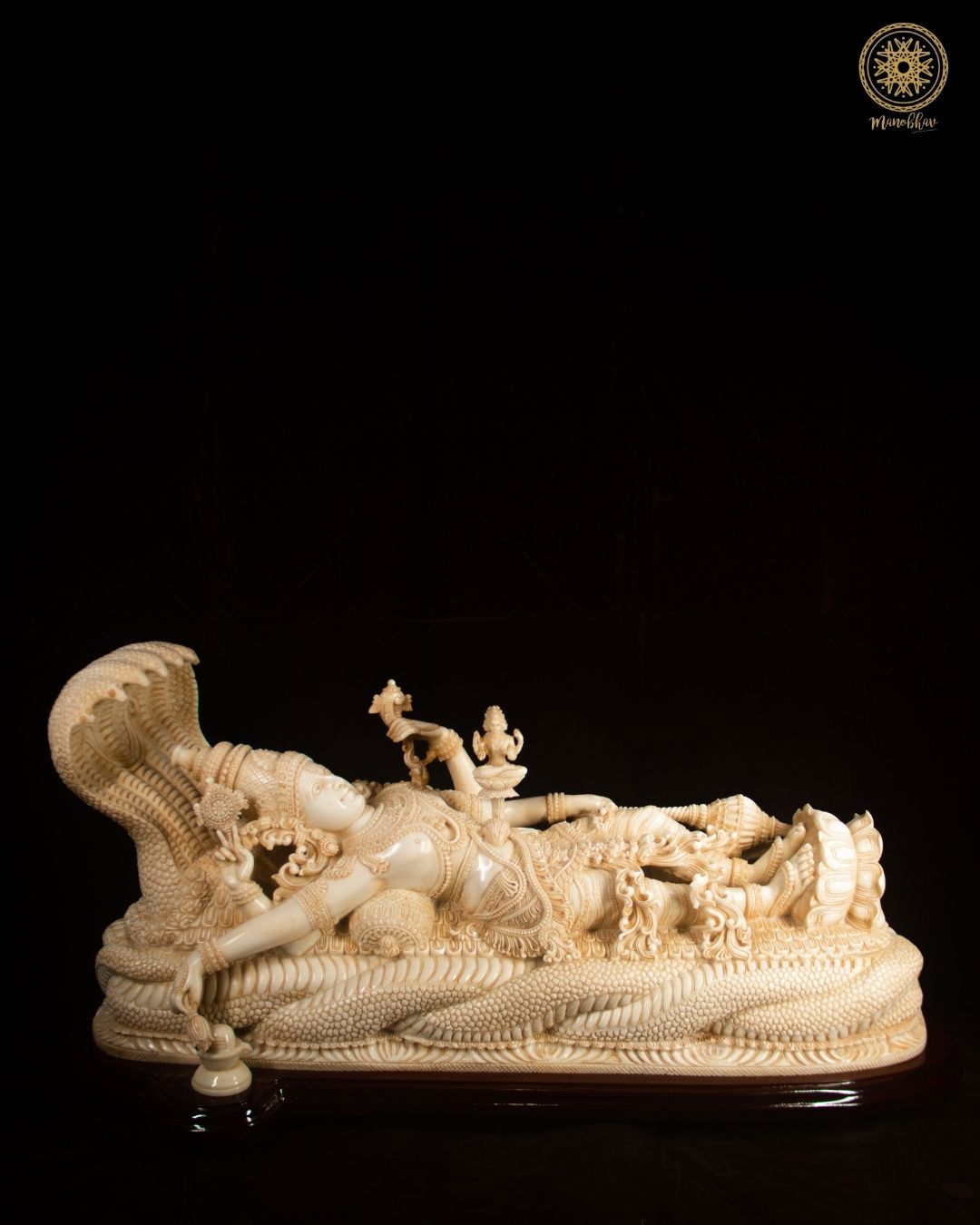 lord-vishnu-resin-statue-sleeping-idol-for-home-and-temple-decor