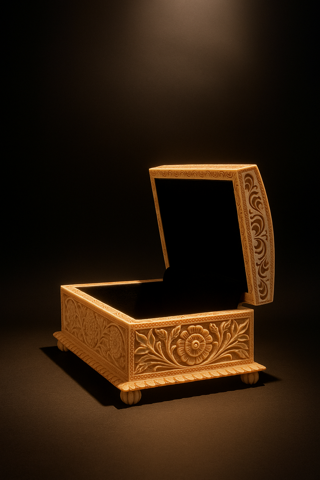 Handcrafted Jewelry Organizer and Keepsake Chest |  Jewelry Storage Box