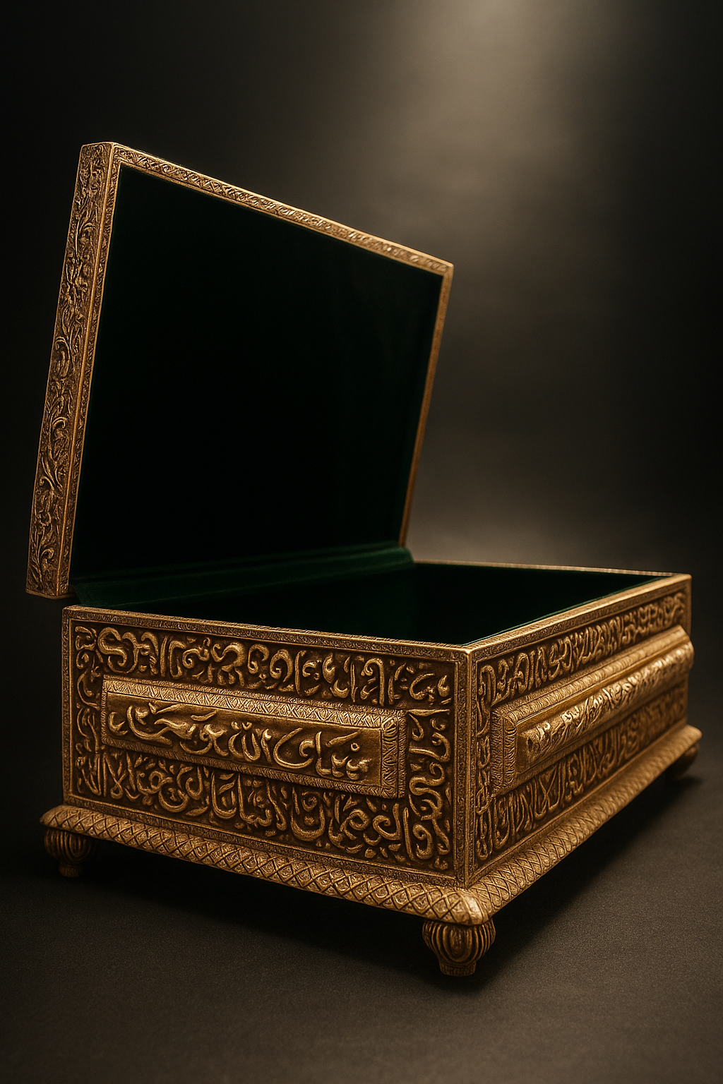 Exquisite Handmade Jewelry Box with Malachite Inlay for Jewelry Storage and Organizer