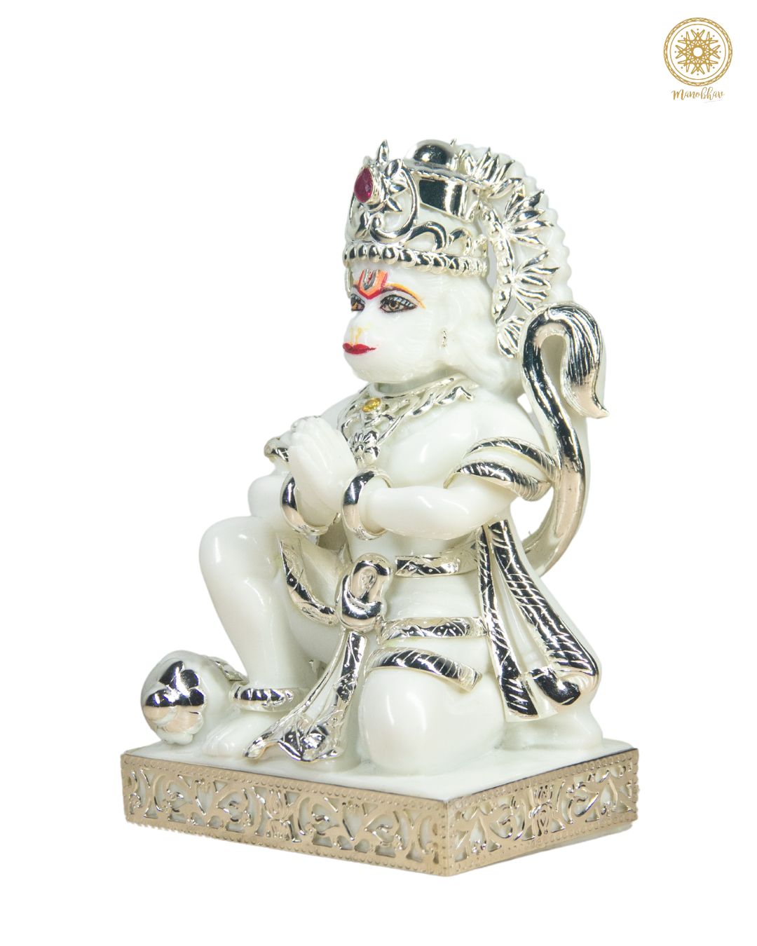 Beautiful Hand Carved Hanuman Ji Statue | Divine Lord Hanuman Idol for Home Decor