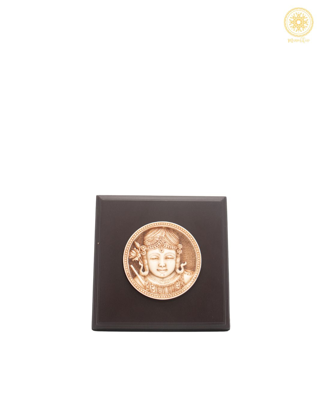 Shrinathji Wooden & Resin Wall Hanging Frame | Spiritual Wall Decor