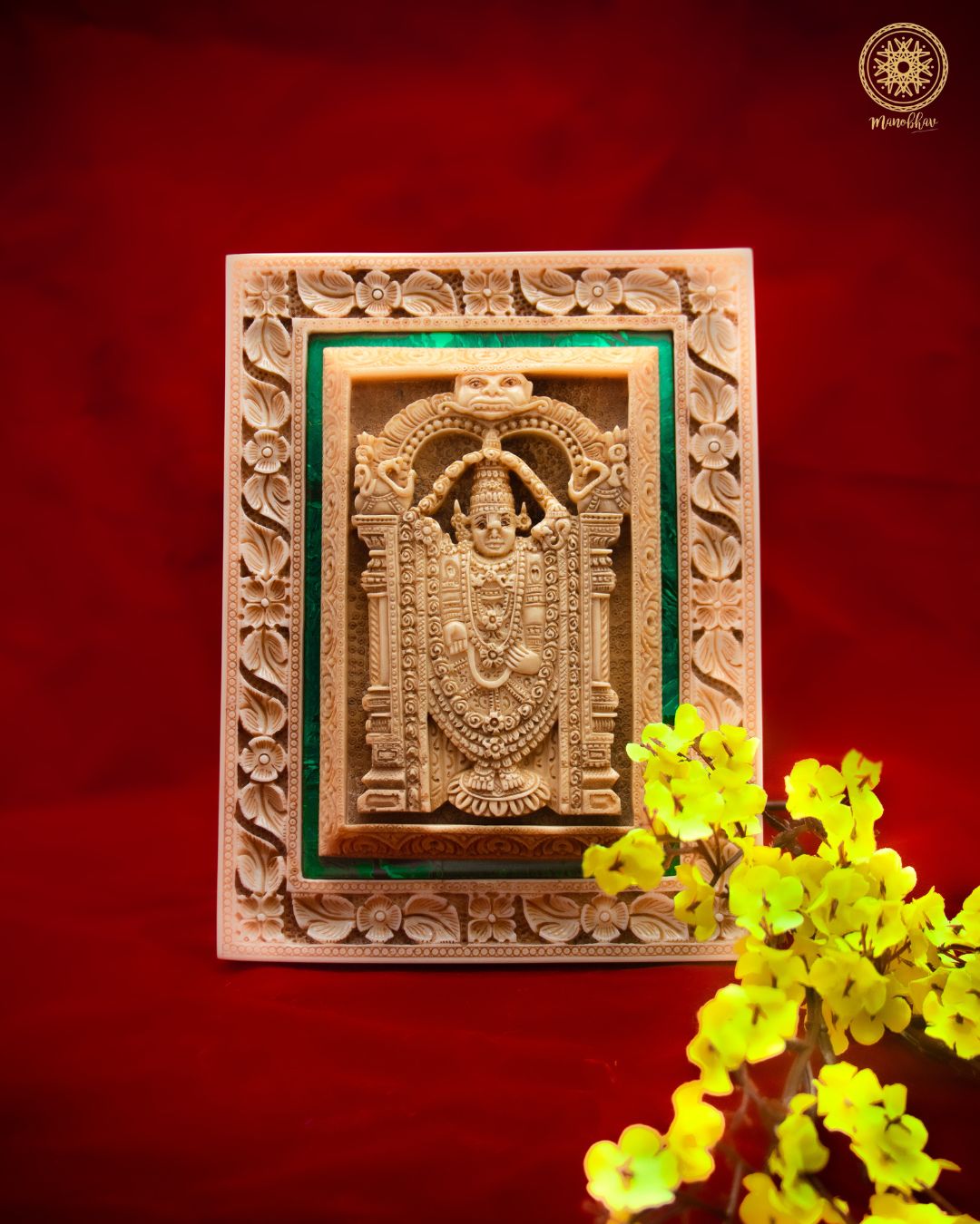Hand Carved Tirupati Balaji Wall Hanging | Perfect Gift for All Occasion