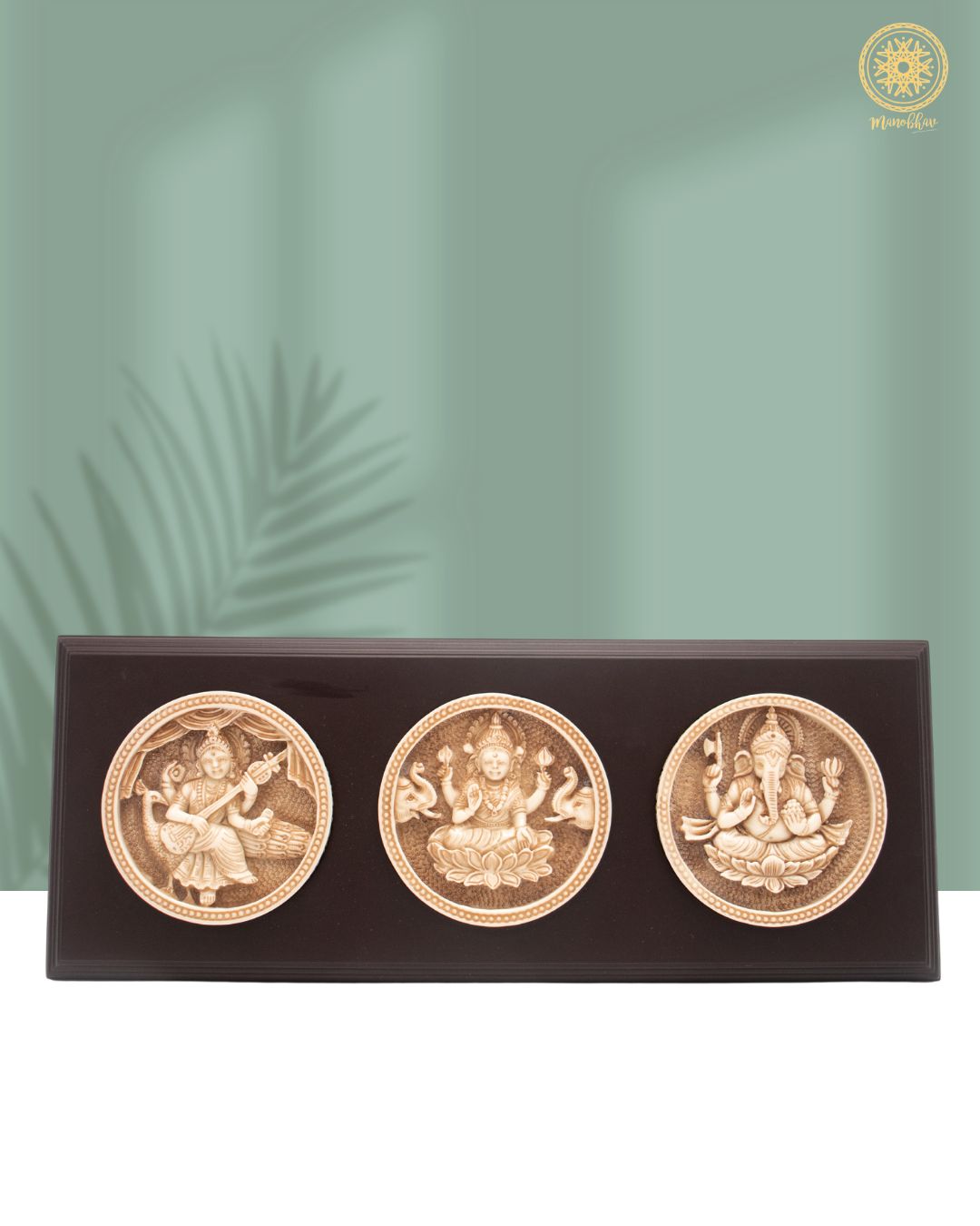 divine-saraswati-lakshmi-ganesh-wall-hanging-wooden-and-resin-frame