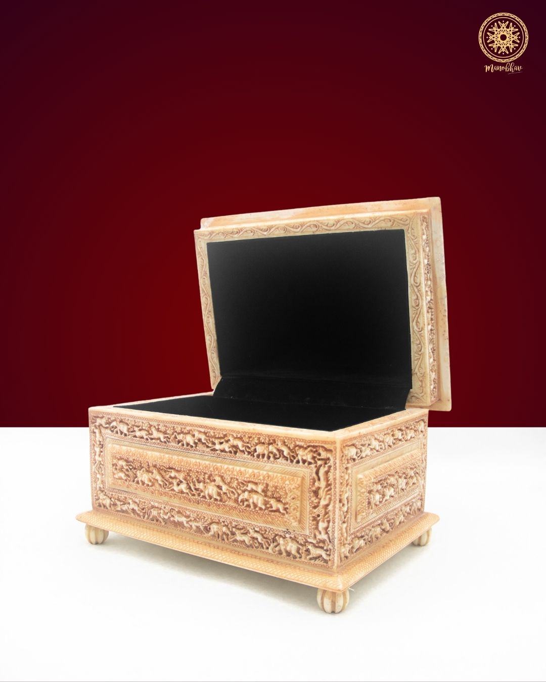 Handmade Mughal Style Jewelry Chest Box
