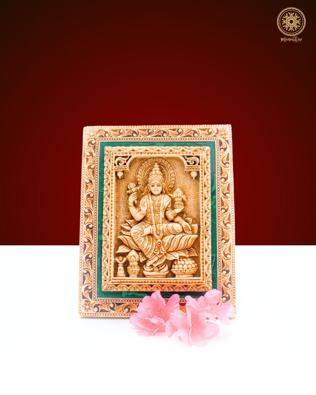 Handcrafted Goddess Lakshmi Wall Hanging Frame | Beautiful Wall Decor for Home