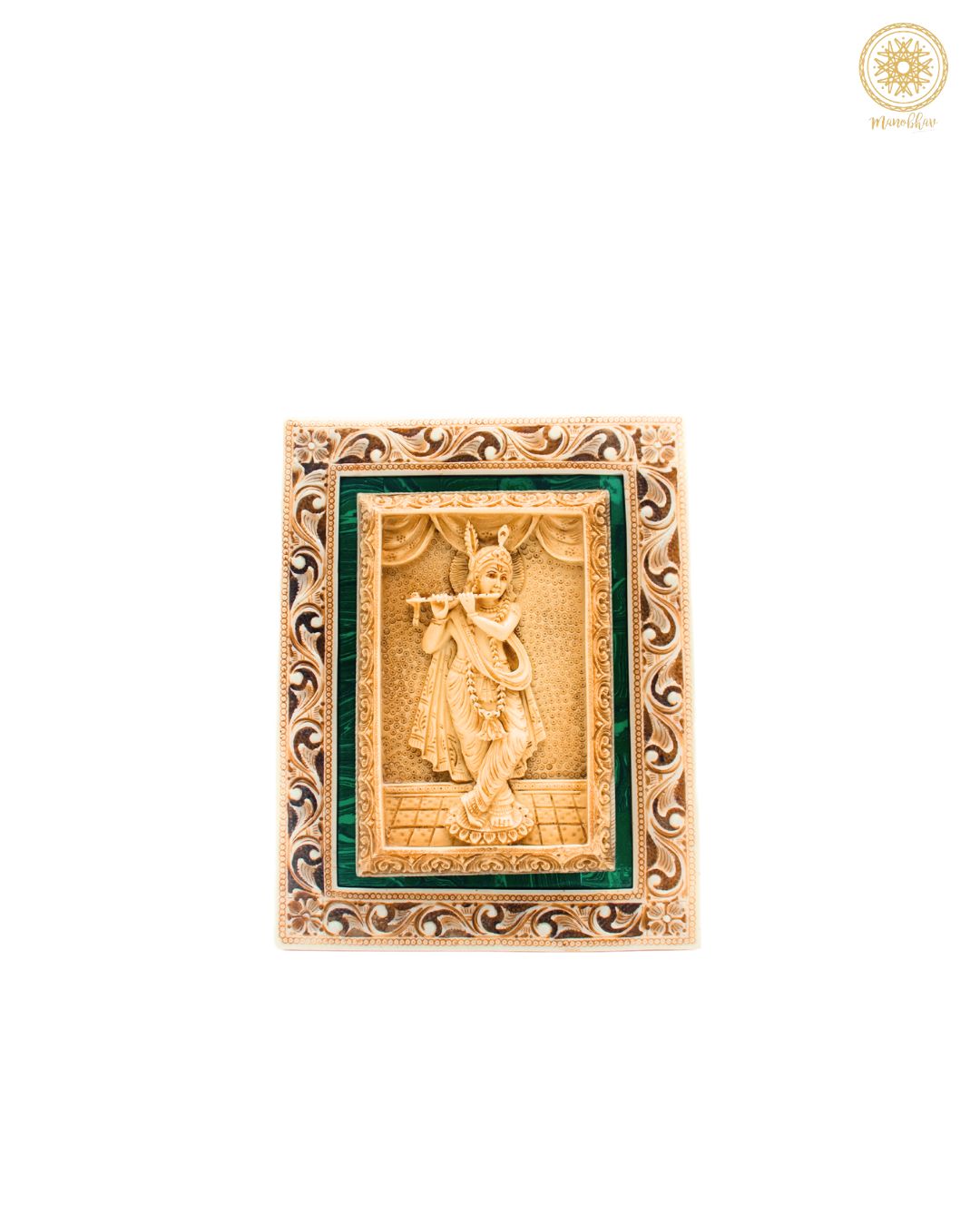 Handmade Lord Krishna Wall Hanging Frame | Wall Art Decor for Home