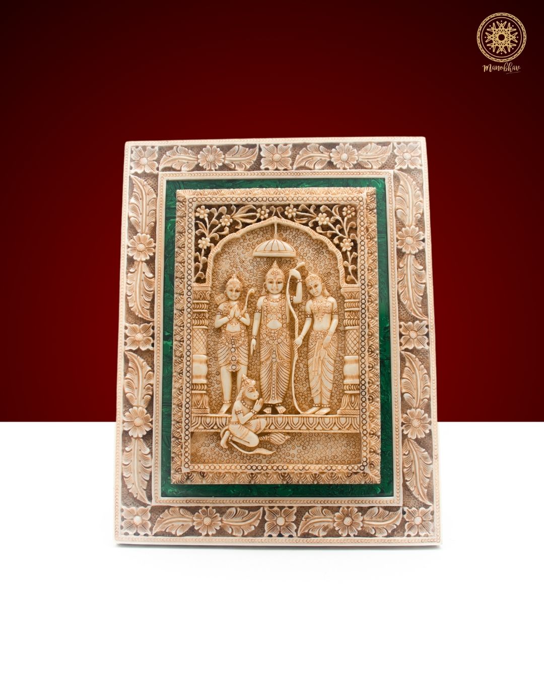 Hand Carved Ram Darbar Wall Hanging | Wall Decor for Home