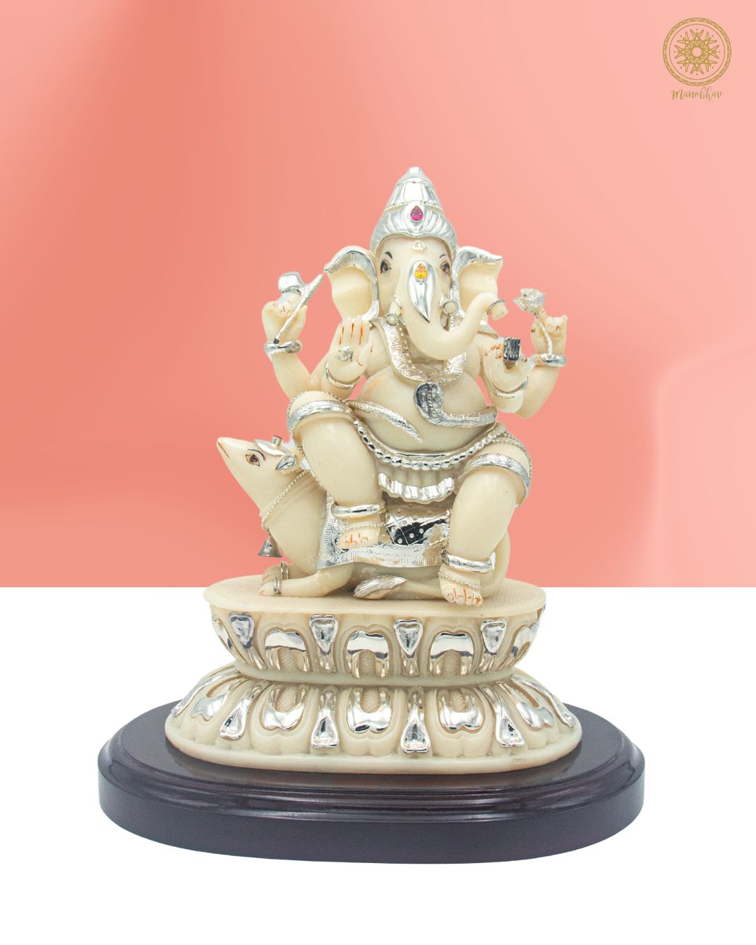 Handcrafted Lord Ganesha Idol | Unique Ganpati Statue for Home Decor