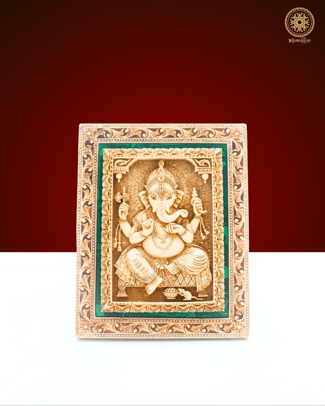Handcrafted Lord Ganesha Wall  Hanging Art for Gallery and Home Decor