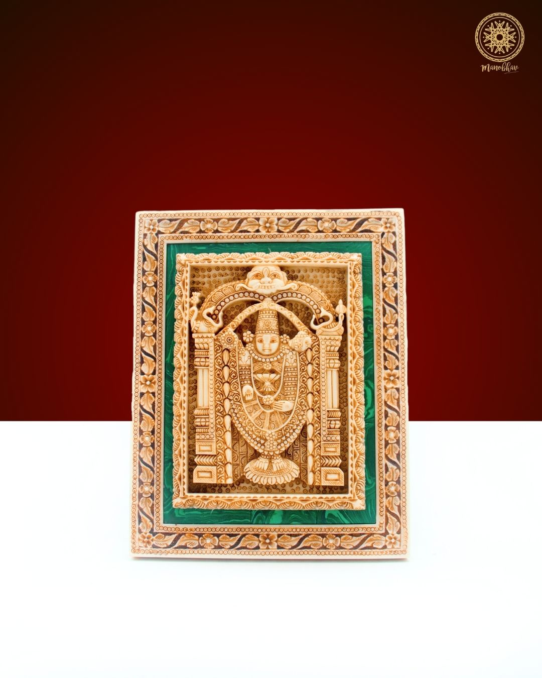 Tirupati Balaji Wall Hanging Frame for Pooja Room | Wall Art Decor for Home